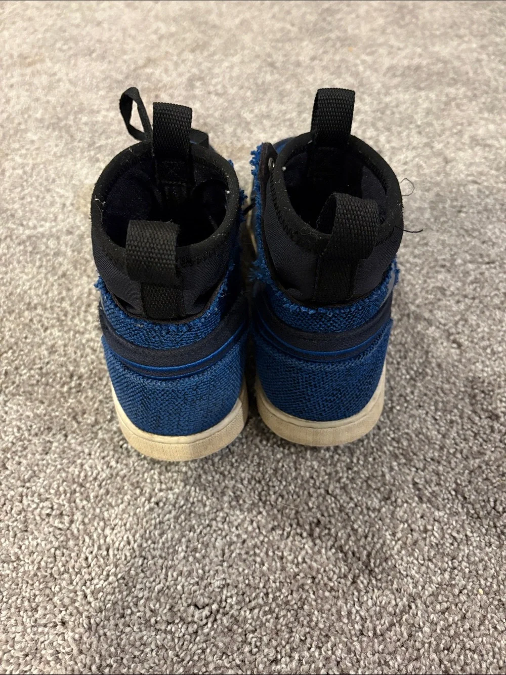 Nike Air Jordan 1 KO Black Blue Size 7 – Good Condition
